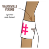 Madison Roller Derby Vaudeville Vixens: Reversible Armbands