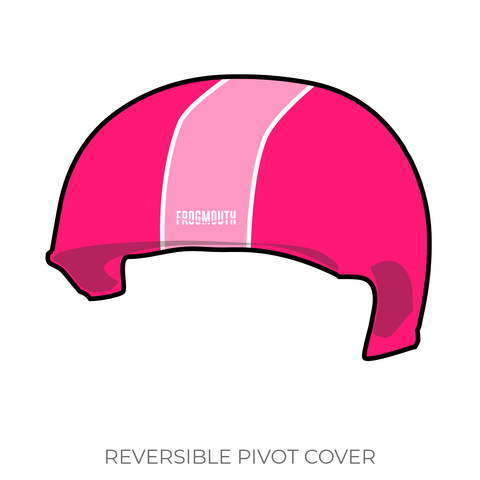 Madison Roller Derby Vaudeville Vixens: 2018 Pivot Helmet Cover (Pink)
