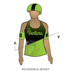 Ventura County Derby Darlins: Reversible Uniform Jersey (BlackR/GreenR)