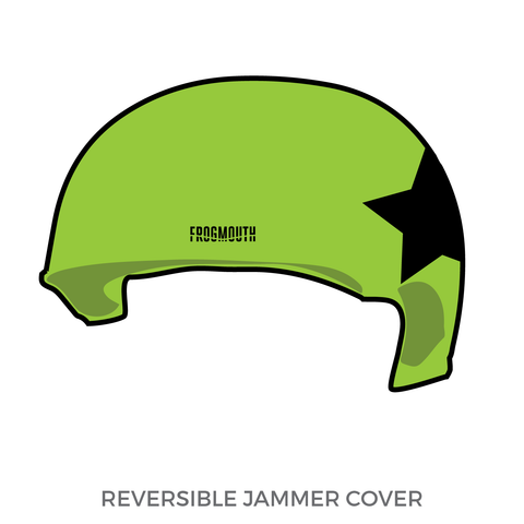 Ventura County Derby Darlins: 2018 Jammer Helmet Cover (Green)