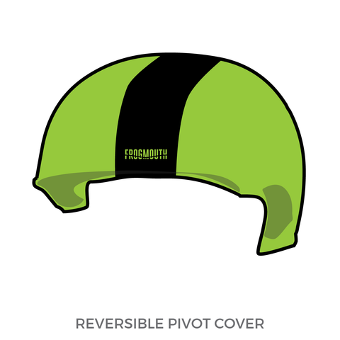 Ventura County Derby Darlins: 2018 Pivot Helmet Cover (Green)