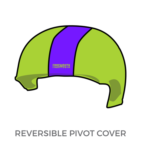 Canberra Roller Derby League Vice City Rollers: Pivot Helmet Cover (Green)