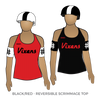 Vindicated Vixens: Reversible Scrimmage Jersey (Red Ash / Black Ash)