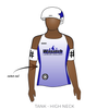 Wasatch Junior Roller Derby Travel Team: Uniform Jersey (White)