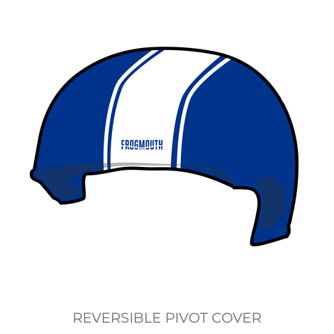 Dockyard Derby Dames Travel Team: 2019 Pivot Helmet Cover (Blue)