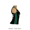 Western Australian Roller Derby League Wards of the Skate: Reversible Uniform Jersey (WhiteR/BlackR)