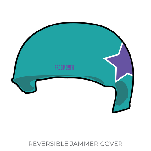 West Kentucky Rockin' Rollers Junior League: 2019 Jammer Helmet Cover (Teal)