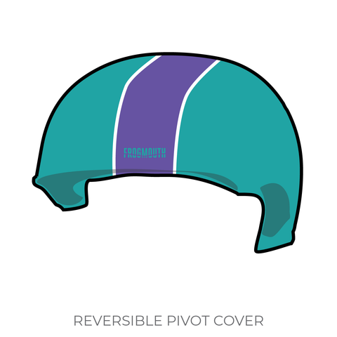 West Kentucky Rockin' Rollers Junior League: 2019 Pivot Helmet Cover (Teal)