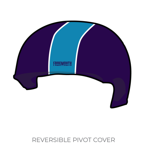 West Kentucky Rockin' Rollers Adult League: 2019 Pivot Helmet Cover (Purple)