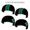 Western Sydney Rollers Federales: Two pairs of 1-Color Reversible Helmet Covers