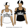 Western Sydney Rollers Federales: Reversible Scrimmage Jersey (White Ash / Black Ash)