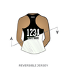 Weyburn Roller Derby Association Strait Jackettes: Reversible Uniform Jersey (BlackR/WhiteR)