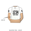 Weyburn Roller Derby Association Strait Jackettes: 2019 Uniform Jersey (White)