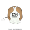 Weyburn Roller Derby Association Strait Jackettes: 2019 Uniform Jersey (White)