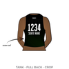 Weyburn Roller Derby Association Strait Jackettes: 2019 Uniform Jersey (Black)