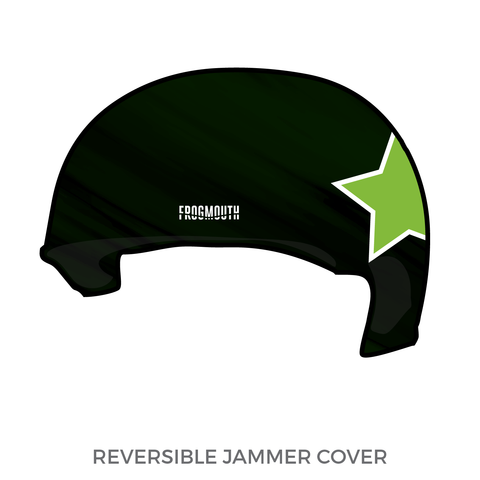 Weyburn Roller Derby Association Strait Jackettes: 2019 Jammer Helmet Cover (Black)