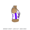 Wheat City Junior Roller Derby Frostbite: 2017 Uniform Jersey (White)