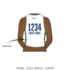 Wheat Whackers Junior Roller Derby: 2019 Uniform Jersey (White)