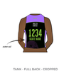 Wilkes Barre Roller Radicals: Reversible Uniform Jersey (PurpleR/BlackR)