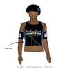 Windsor Roller Derby: 2019 Uniform Jersey (Black)