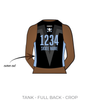 Windy City Rollers: Reversible Uniform Jersey (BlackR/WhiteR)
