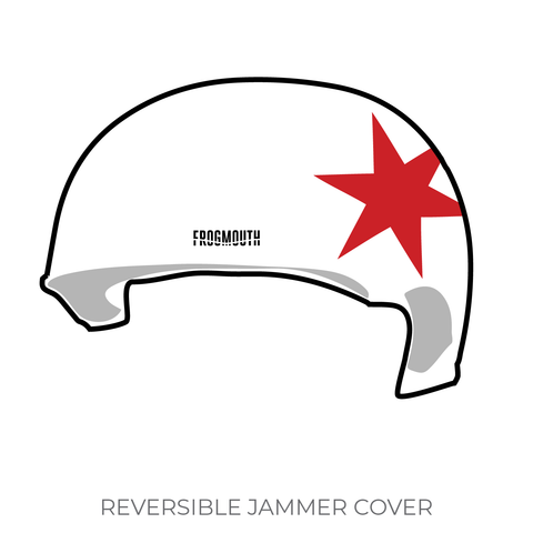 Windy City Rollers: Jammer Helmet Cover (White)
