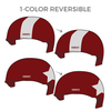 Wine Town Rollers: Two pairs of 1-Color Reversible Helmet Covers