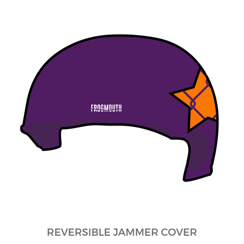 Woodland Area Roller Derby: 2018 Jammer Helmet Cover (Purple)