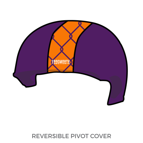 Woodland Area Roller Derby: 2018 Pivot Helmet Cover (Purple)