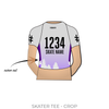 Lilac City Roller Derby Yetis: 2019 Uniform Jersey (White)