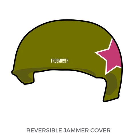 York City Derby Dames: 2018 Jammer Helmet Cover (Green)