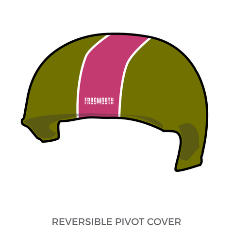 York City Derby Dames: 2018 Pivot Helmet Cover (Green)
