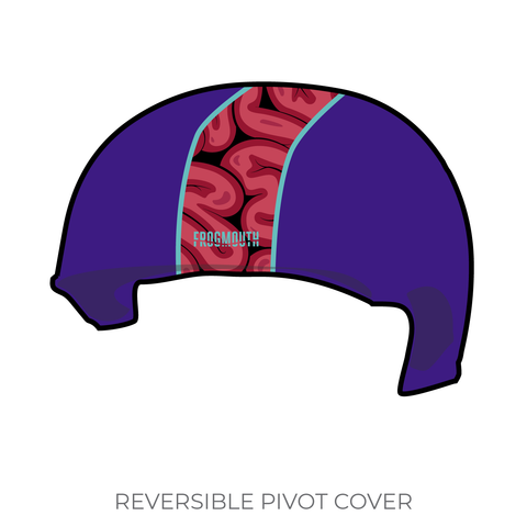 Austin Anarchy Zilker Zombies: Pivot Helmet Cover (Purple)