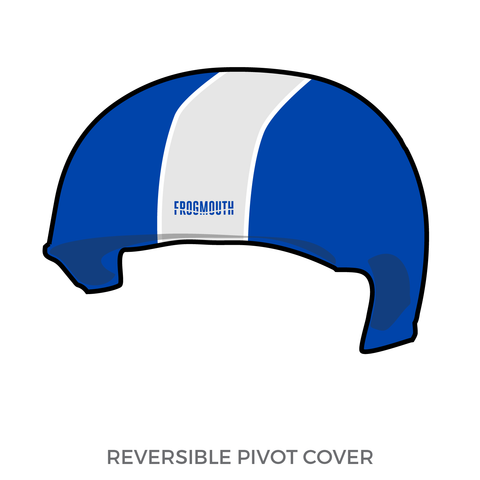 BOOMington Blockheads Roller Derby: Pivot Helmet Cover (Blue)
