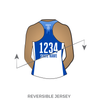 Nashville Roller Derby: Reversible Uniform Jersey (WhiteR/BlueR)