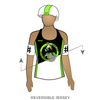 Atomic City Roller Derby: Reversible Uniform Jersey (WhiteR/BlackR)