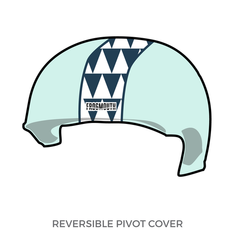 Aloha Skate Roller Derby: Pivot Helmet Cover (Blue)