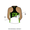 Atomic City Roller Derby: Reversible Uniform Jersey (WhiteR/BlackR)