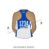 BOOMington Blockheads Roller Derby: Reversible Uniform Jersey (GrayR/BlueR)
