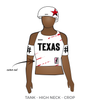 Texas Rollergirls Travel Teams: Uniform Jersey (White)
