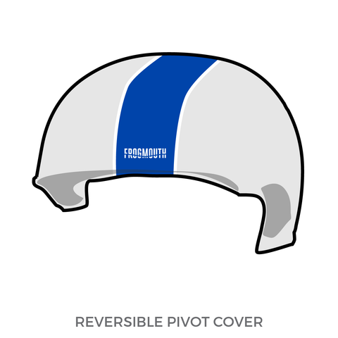 BOOMington Blockheads Roller Derby: Pivot Helmet Cover (Gray)