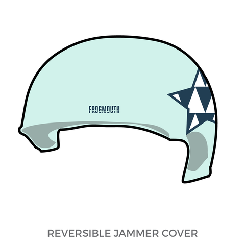 Aloha Skate Roller Derby: Jammer Helmet Cover (Blue)