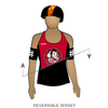 Borderland Roller Derby Las Diablas: Reversible Uniform Jersey (BlackR/RedR)
