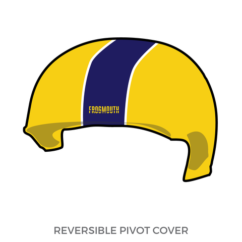Jewish Roller Derby: Pivot Helmet Cover (Yellow)