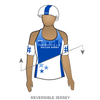 Nashville Roller Derby: Reversible Uniform Jersey (WhiteR/BlueR)