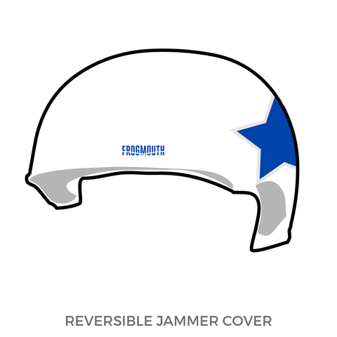 Nashville Roller Derby: Jammer Helmet Cover (White)