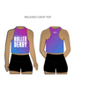 I'd Rather be Playing Roller Derby: Relaxed Fit Crop