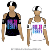 I'd Rather be Playing Roller Derby: Reversible Scrimmage Jersey (White Ash / Black Ash)