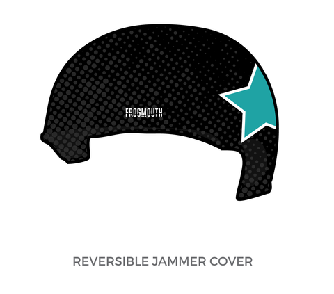 Kansas City Roller Warriors Knockouts: 2019 Jammer Helmet Cover (Black)