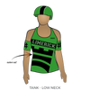 Limerick Roller Derby: 2016 Uniform Jersey (Green)
